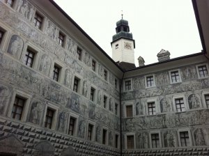 Ambras kastély - részlet