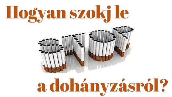 Hogyan szokj le a dohányzásról